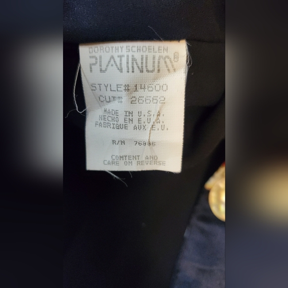 Dorothy Schoele Elegant Floral Butterfly Women's Blazer Size:6 - Picture 9 of 12